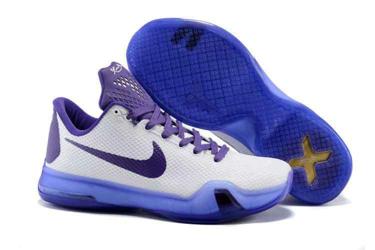 Nike Kobe X (10) Elite White Purple